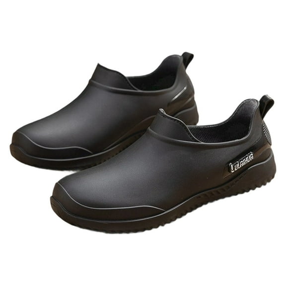 Women Rain Boots Ankle Rain Boots Waterproof Non- Casual Shoes Short Rain Boots Wide Calf For Gardening Outdoor Work And Everyday Wear Rain Boots