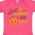 thumbnail image 4 of Inktastic Cutest Pumpkin in the Patch with Orange Heart Boys or Girls Baby Bodysuit, 4 of 5