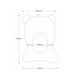 thumbnail image 1 of Cojín de Soporte para el Baña de Bebé, Cojín de Asiento de Bañera de Bañera de Bebé Polyron Amoníaco para ducha, 1 of 7