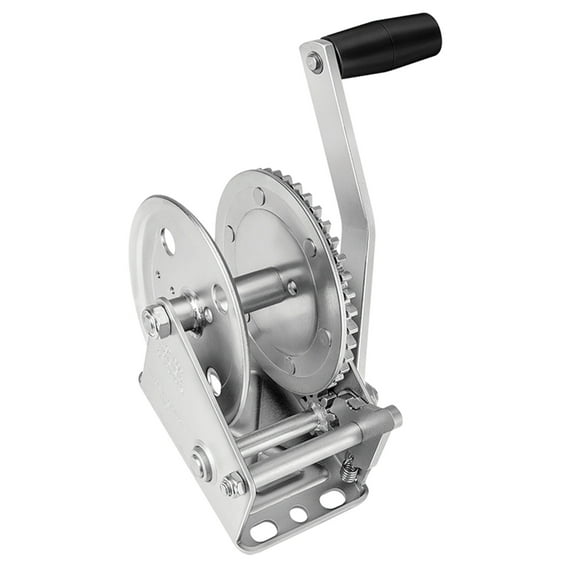 Fulton 142103 Single-Speed Trailer Winch - 1300 lbs. Capacity