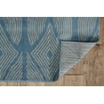 thumbnail image 4 of Capri Henley Blue Light Grey Area Rug 65 x 93 Transitional Polypropylene, 4 of 6