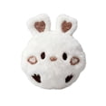 thumbnail image 2 of Soft Stuffed Pet Chew Toys, Stuffed Dog Plush, Dog Chews for Small Dogs, Relaxation Toys, 2.5X2 Inch White Fluffy Bunny Squeaky Toys for Gentle Chewing and Non-Destructive Play, 2 of 5