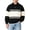 Black, variant on Rugby Shirts for Men Collared Casual Pullover Sweatshirt Loose Fit Preppy Golf Polo Shirt