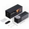 thumbnail image 1 of Humidificador Ultrasónico con Luz de Llama y Ondas de Agua, Apagado Automático por Agua Baja, Función de Temporizador, Seguro y Curativo, Alimentado por USB,  de Botones, ≤36V, Tanque ≤1L,, 1 of 8