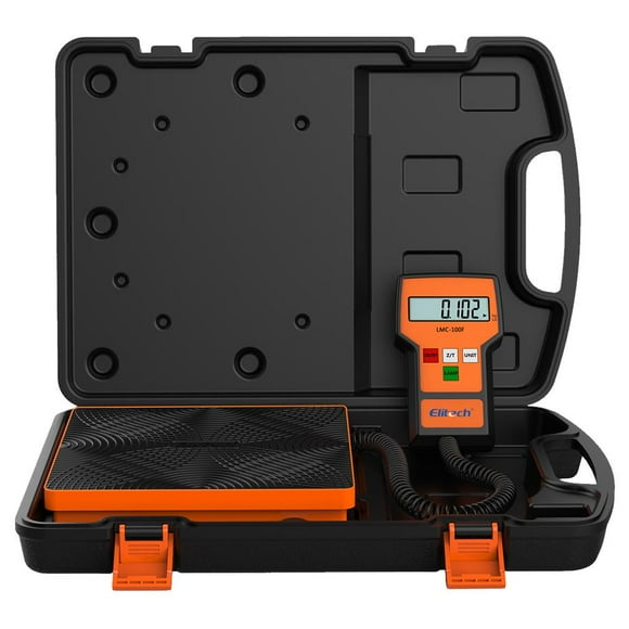 Elitech LMC-100F Refrigerant Charging Scale 110Lbs w/Resolution 2g