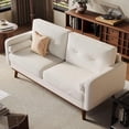thumbnail image 7 of EastVita 65-Inch Loveseat Sofa-3 Seater Deep Seat-Premium Linen Upholstery-For Living Room-Bedroom-Office, 7 of 7