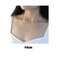 thumbnail image 4 of Xingzhi Luxury Pearl Necklace For Touch Of Opulence Performance Clavicle Chain Type 2 44cm 1Set, 4 of 6