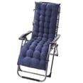 thumbnail image 2 of Bukoa 61” x 18.9” Navy Blue Outdoor Chair Seating Cushion, 2 of 6