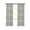 Blue, Gray, White, variant on Buffalo Plaid Blackout Curtains 39 Inches Length, Dusty Rose Pink Farmhouse Gingham Striped Window Treatment Thermal Insulated Drapes for Bedroom Living Room 2 Panels 55x39 Inches