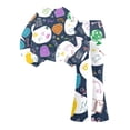 thumbnail image 7 of Grblisyd Back to School Outfits for Girls 2PCS Crew Neck Long Sleeve Top & Flare Pants withCute Stationery Print Casual Girl Clothes, 7 of 7