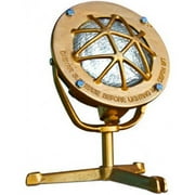 Dabmar Lighting LV325-BS Solid Brass Pond & Fountain Underwater Light, Brass - 10.50 x 7.50 x 8.75 in.