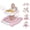 Pastel Pink Stripe, variant on PRVAETU 5 in 1 Baby Walker,Jumper,Rocking,Push,Eating Mode for Boys Girls,Foldable,Music & Light,Height Adjustable,Wheel for Infant,Pink Stripes