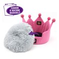 thumbnail image 2 of Chew King Crown Pet Bed, Pink, 2 of 6
