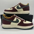 thumbnail image 3 of Nike Air Force 1 '07 LV8 Coconut Milk Dark Team Red Shoes HQ3612-113 Mens Size, 3 of 6
