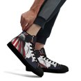 thumbnail image 5 of Jesus High Top Canvas Shoes Sneakers Black Size 7, 5 of 7