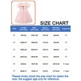 thumbnail image 4 of HWJAD Little Girls Flutter Dress Short Sleeve Toddler Summer Sundress Girl Tutu Princess Dress, 4 of 8
