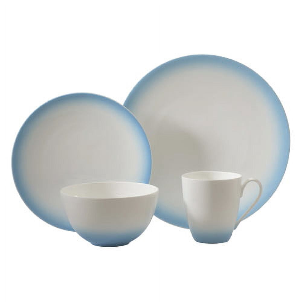 Auratic Inc. Aladdin Bone China 4 Piece Place Setting, Service for