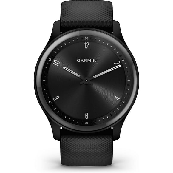 Restored Garmin G010-N2566-00 Vivomove Sport 40mm Smartwatch, Black (Refurbished)