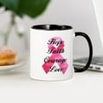 thumbnail image 4 of CafePress - Pink Camouflage Ribbon Mugs - 11 oz Ceramic Mug - Novelty Coffee Tea Cup, 4 of 6