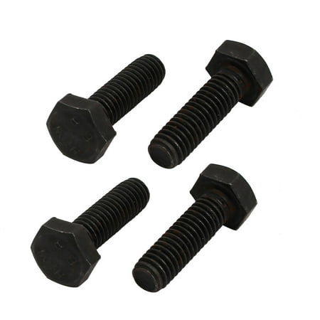 

Unique Bargains 8.8 Grade M6x20mm Full Threaded Left Hand Thread Hex Head Bolt 4pcs