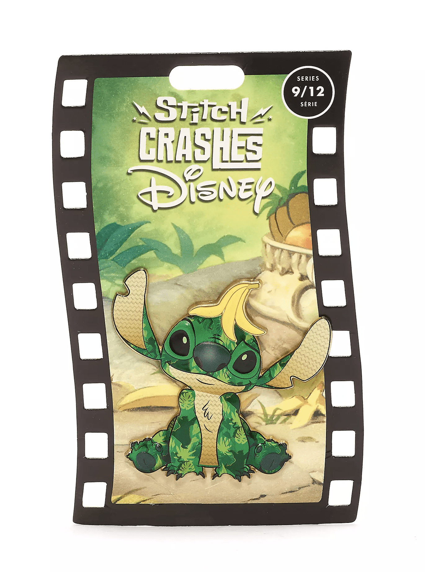 Disney Stitch Crashes The Jungle Book Pin Limited New with