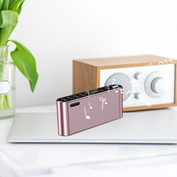 Home Appliances ZKCCNUK Gadgets, Bluetooth Audio Two Built-in Speakers HiFi Sound Quality Portable Subwoofer Wireless Radio Supports 3.5mm USB Flash Drive T-flash Up to 30% off Clearance