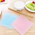thumbnail image 3 of tredstone Couvercles de Bol en Silicone Réutilisables Extensibles pour Conservation des Aliments Bleu 1Set, 3 of 6
