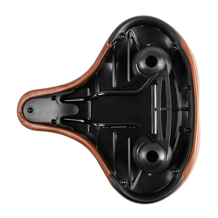 Bikeroo comfortable cruiser bike seat extra wide bicycle saddle with suspension sale