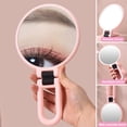 thumbnail image 2 of Magnifying Makeup Mirror with Foldable Handle Portable 1x15x Stylish Compact Versatile Makeup Mirror, 2 of 8