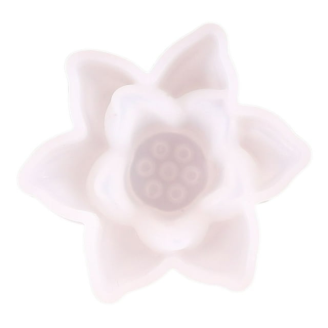 Yuarrent Molde de flores de silicona para bodas, vacaciones, celebraciones, artesanías de resina, molde DIY, accesorios artesanales multiusos Artesanía