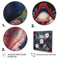 thumbnail image 3 of DESIGN ART Designart "Cool Cat With Sunglasses I" Animals Cat Kittens Canvas Print 30 in. wide x 30 in. high, 3 of 5
