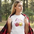 thumbnail image 2 of Playeras para mujer de manga corta con estampado de "la mejor maestra" para día del maestro, 2 of 5