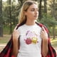 thumbnail image 2 of Playeras para mujer de manga corta con estampado de "la mejor maestra" para día del maestro, 2 of 5