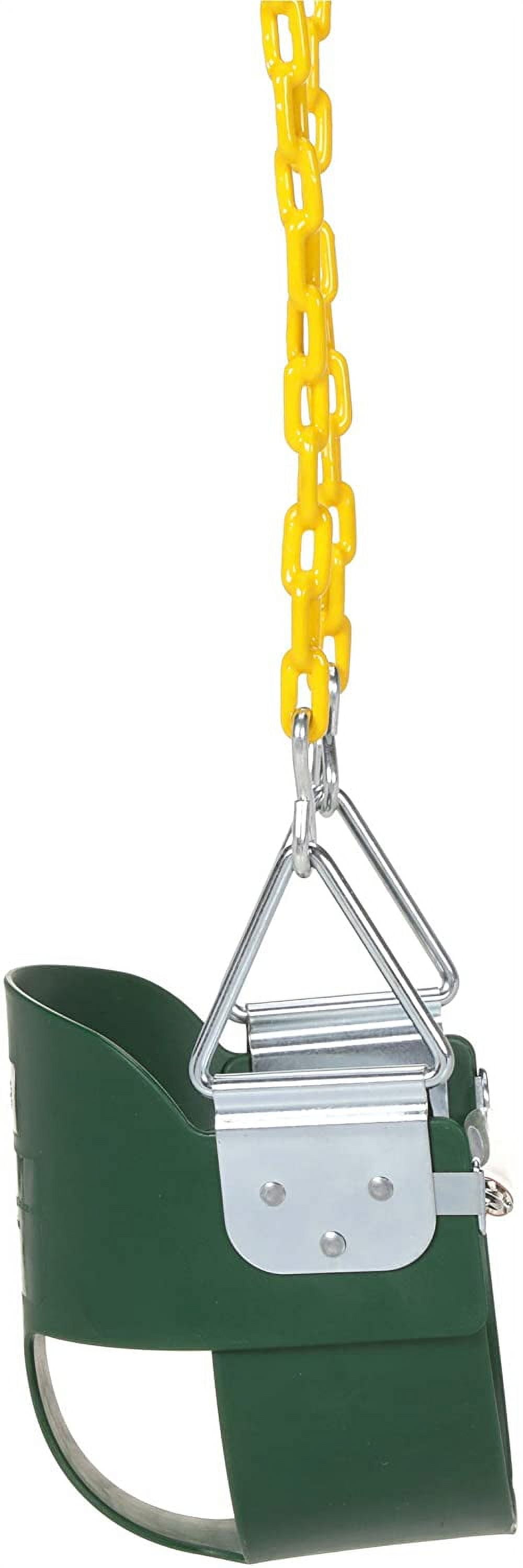 High Back Half Bucket Swing