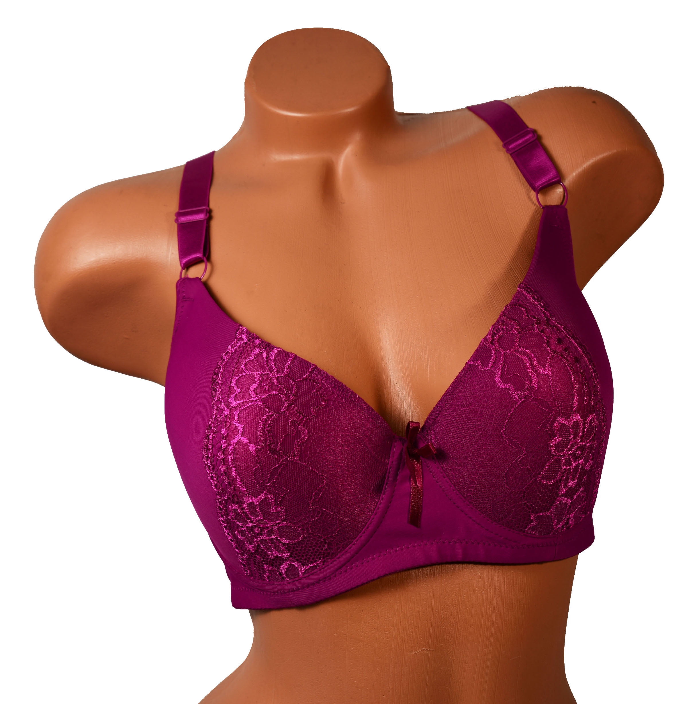 6 Pack of Women's Bras - D to DDD Cup Sizes - Size UK