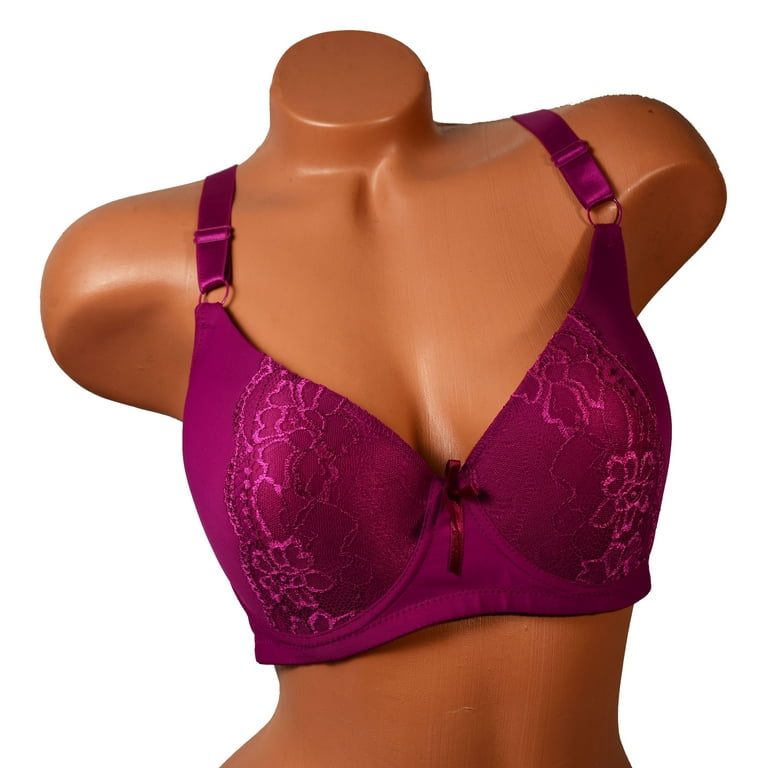 Women Bras 6 Pack of Bra D cup DD cup DDD cup Size 40D (8212) 