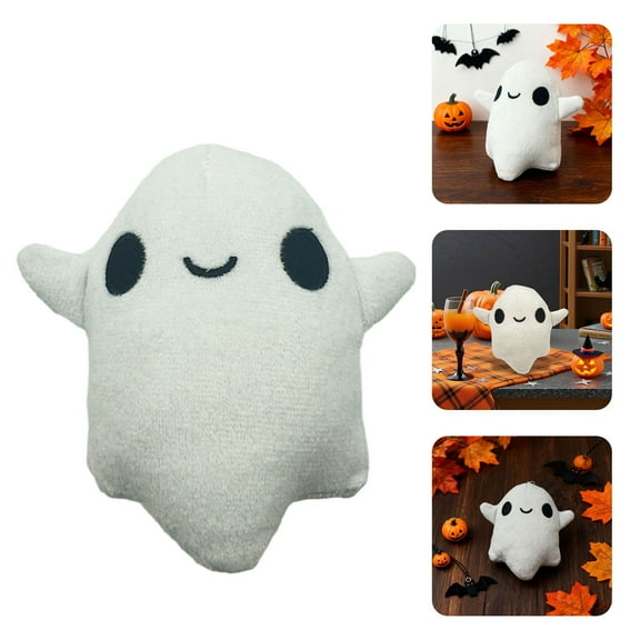 Halloween_Ghost Toy, Mini Cute Ghost Stuffed Dolls Soft Plush Toys for, Bedtime Comfort Stuffed Animal Durable Soft Plush Fabric, Halloween Gifts Halloween Decor Indoor,1Pcs