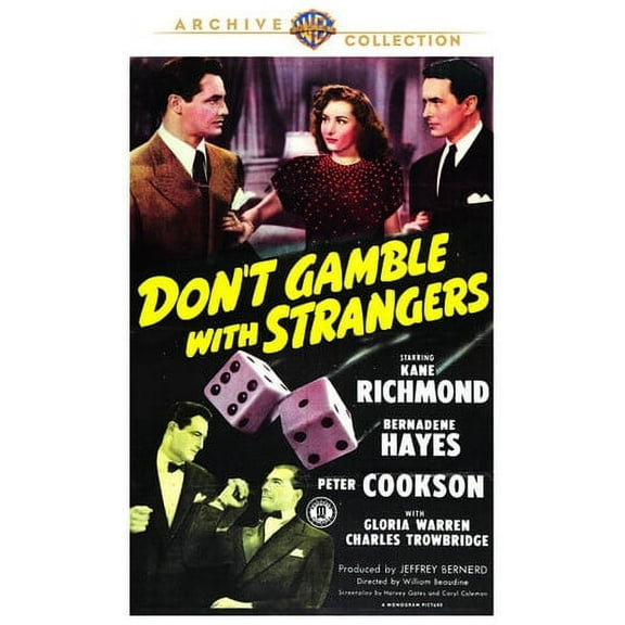Don't Gamble With Strangers (DVD), Warner Archives, Mystery & Suspense