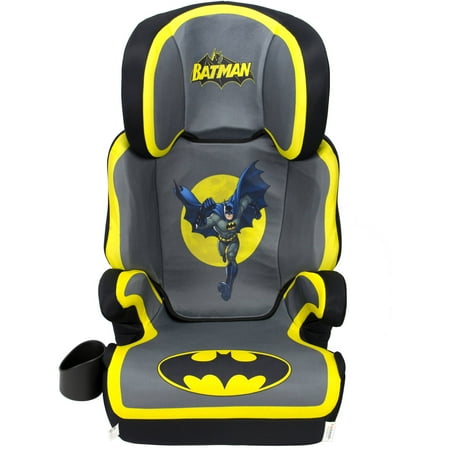 Photo 1 of Kids Embrace DC Comics Batman High Back Booster Car Seat, Black/Yellow