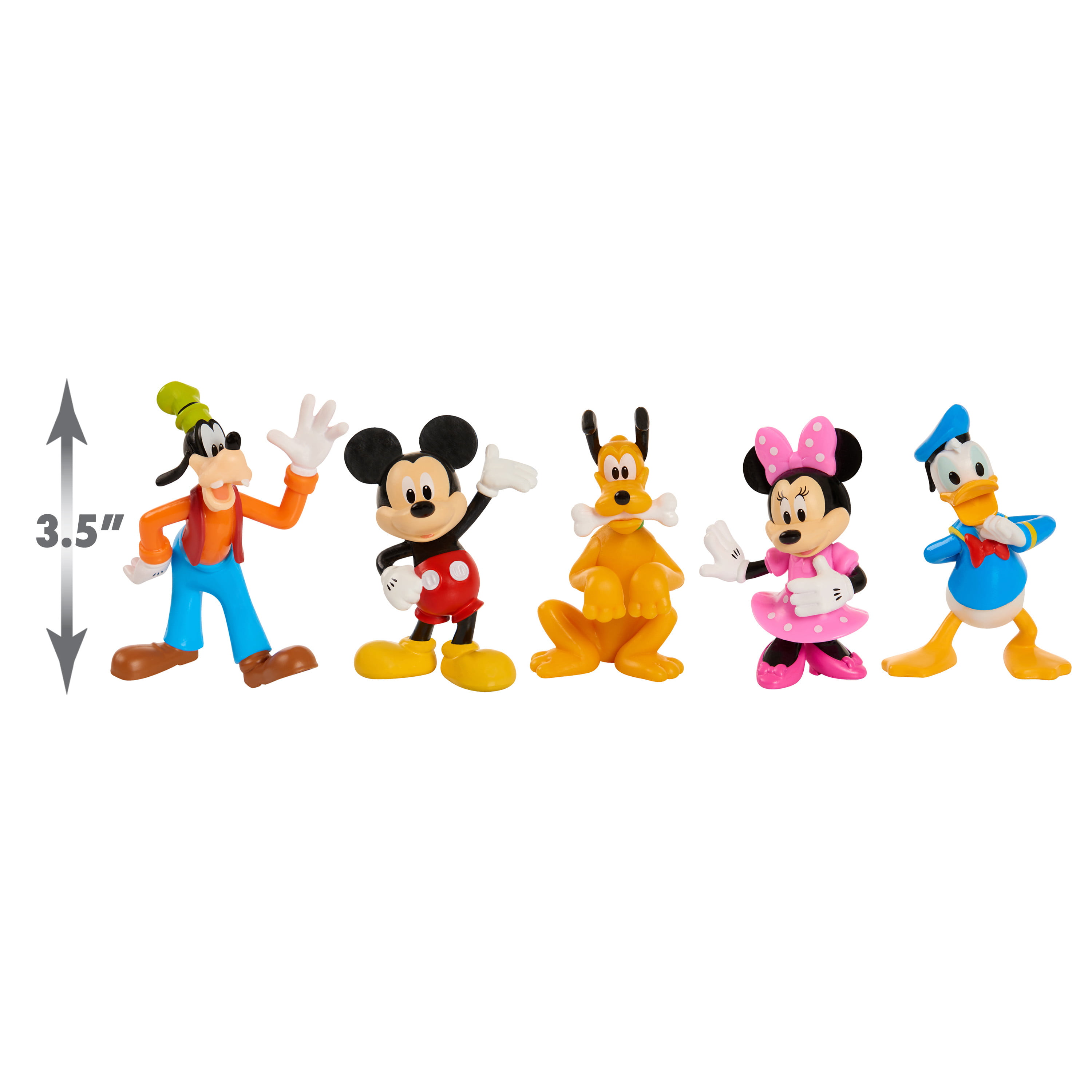 Disney Donald Duck Metals Diecast 2.5 Inch Mickey & Friends Character Family 