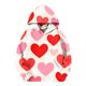 thumbnail image 5 of Camiseta de Manga Larga con Capucha, Manga Larga Superior con Insertos de Hombro Impreso de Color Del Día de San Valentín de la Niña, 5 of 6