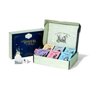 Thoughtfully Alice's Adventures, Wonder of Tea Assortment Gift Set, Includes Book Quotes and Illustrations and 90 Tea Bags in 6 Flavors