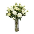 thumbnail image 2 of Nearly Natural Giant Peony Silk Flower Arrangement, Yellow, 2 of 3