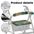 thumbnail image 5 of HELLHERO Vintage Map Walker Seat Covers Back Rest Covers & Easy to Clean for Seniors Cover Only, 5 of 7