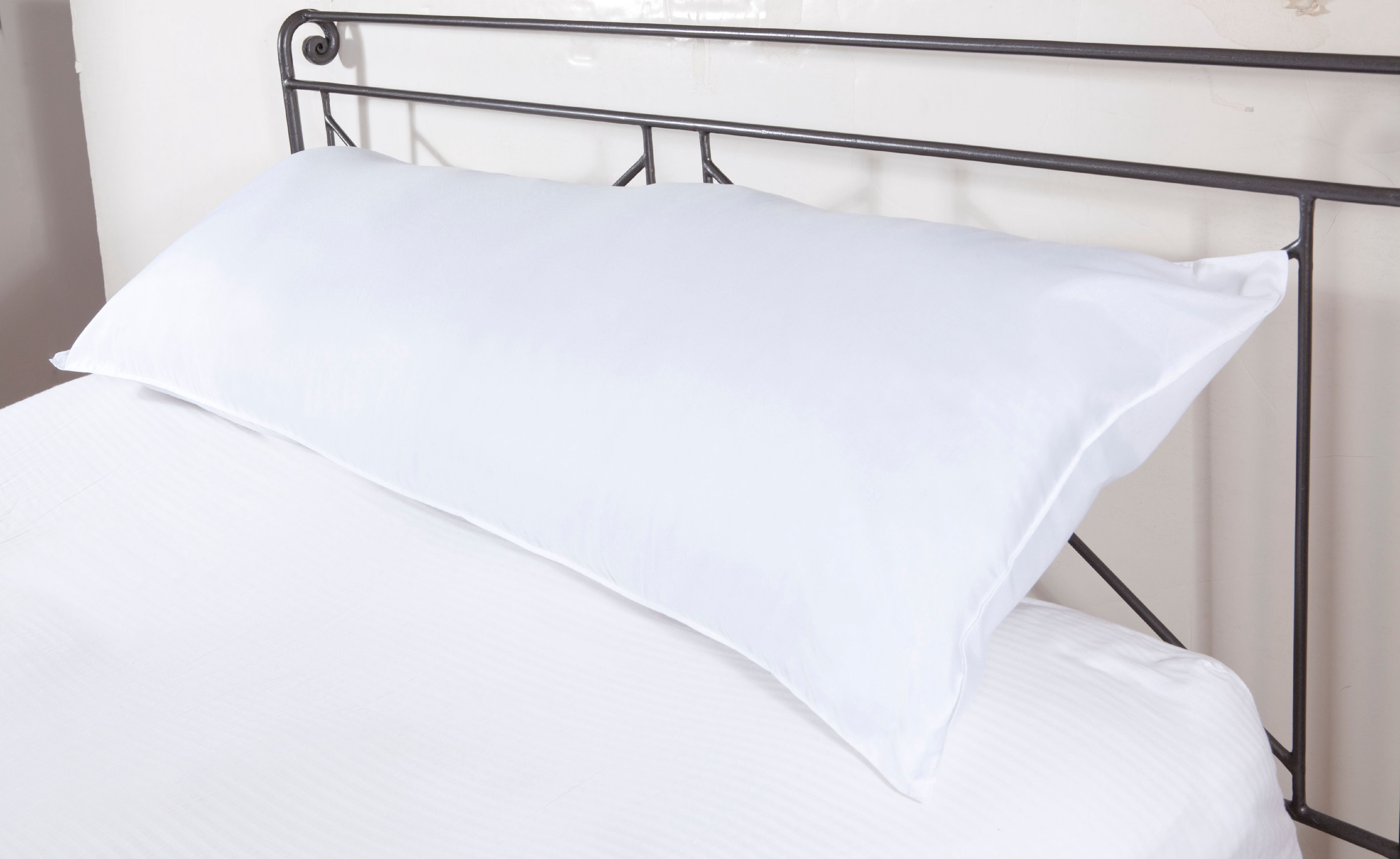 Mainstays Polyester Body Pillow, 20" x 54", White
