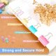 thumbnail image 4 of Clips de papel y clips de carpeta, juego de 240 clips de oficina de colores, pinzas de papel, clips de papel, tachuelas de pulgar, suministros, 4 of 4