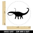 thumbnail image 2 of Apatosaurus Dinosaur Solid Rubber Stamp for Scrapbooking Crafting Stamping - Mini 1/2 Inch, 2 of 7