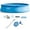 Blue + Maintanence Kit, variant on Intex 28117EH 10 x 2 Foot Easy Set Inflatable Above Ground Pool with Filter, Blue