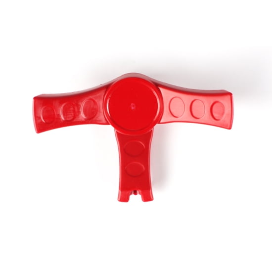 Pedal Car Parts, AMF Mustang Red Steering Wheel Center, 1964-67