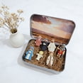 thumbnail image 4 of Easter Scene And Cross,He Is Risen Decor,Precious Moments Nativity Set,4×2inch Mini Easter Scene Set In Tin Box,Handcrafted Pocket Size Gift Tin, Resin Easter Sets & Figures For Home Gifts Decor (B), 4 of 6